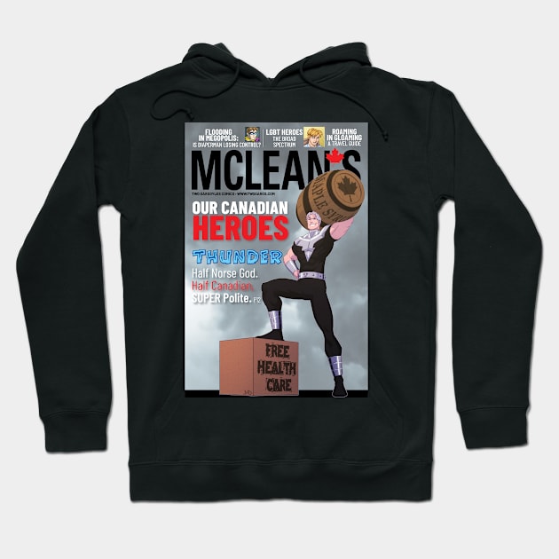 Thunder McLeans cover Hoodie by Twogargs